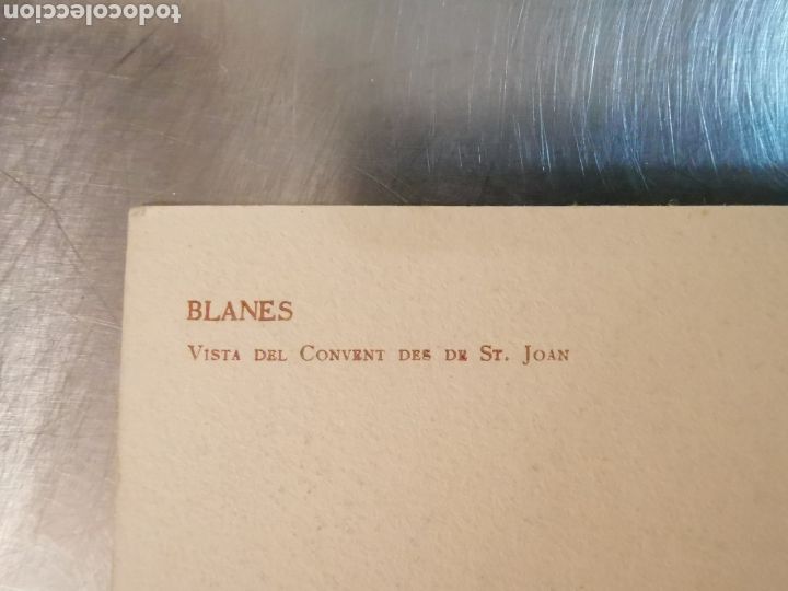 Postales: Postal de Blanes recull n&ordm; 1 Convent. - Foto 4