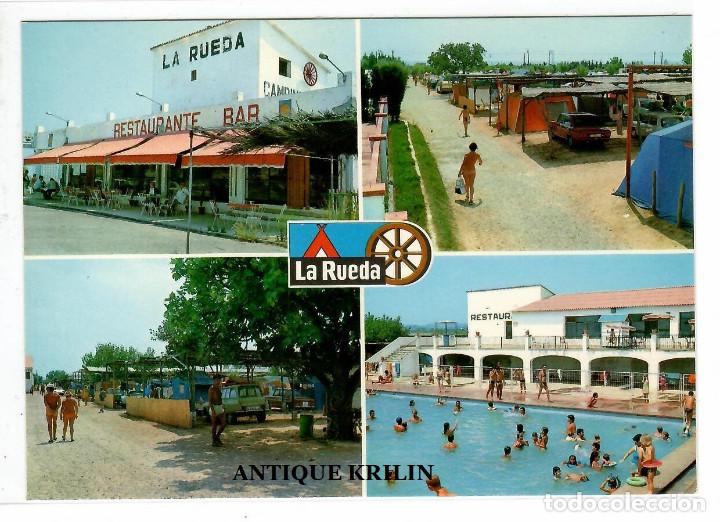 Postales: CUBELLAS N&ordm; 21 CAMPING LA RUEDA .- EDICION RAYMOND