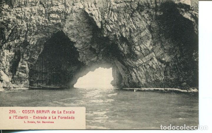 Postales: LA ESCALA A LESTARTIT--LA FORADADA-ROISIN - Foto 1