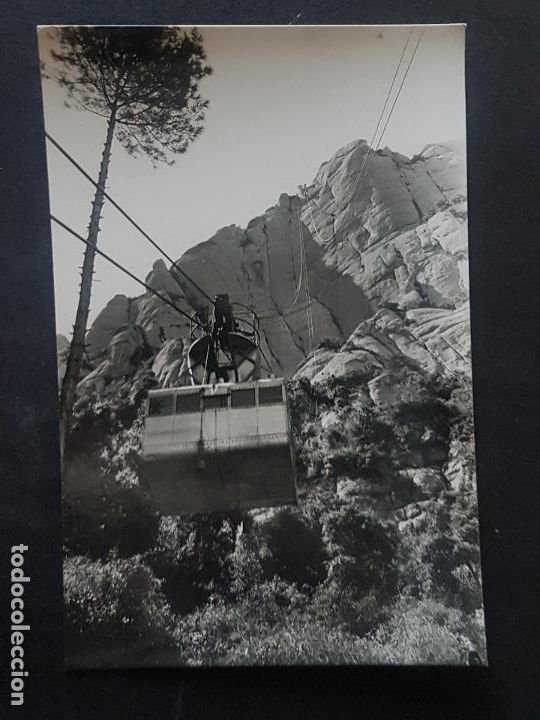 Postales: MONTSERRAT BARCELONA EL AEREO DE SAN JERONIMO - Foto 1