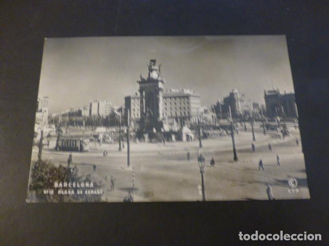 Postales: BARCELONA PLAZA DE ESPA&Ntilde;A - Foto 1