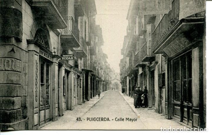 Postales: PUIGCERDA-CALLE MAYOR-TIENDAS-ROISIN