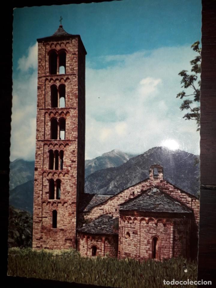 Postales: N&ordm; 40812 POSTAL PIRINEOS DE LERIDA VALLE DE BOHI IGLESIA DE SAN CLEMENTE DE TAHULL