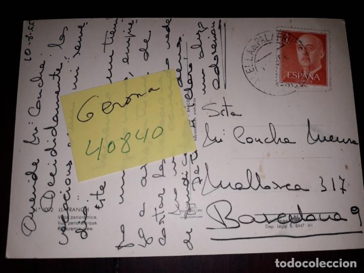Postales: N&ordm; 40840 POSTAL GERONA LLAFRANCH - Foto 2