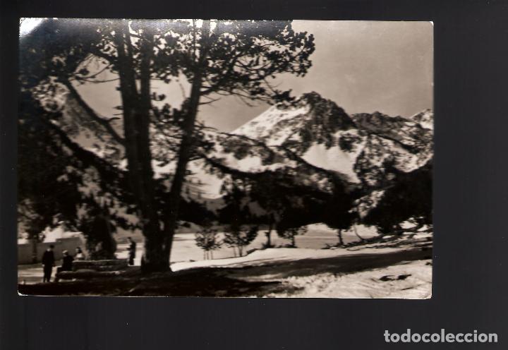 Postales: 1 postal del pirineo central lago de san mauricio , helado