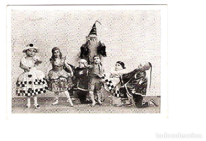 Postales: 1 postal antigua ni&ntilde;os