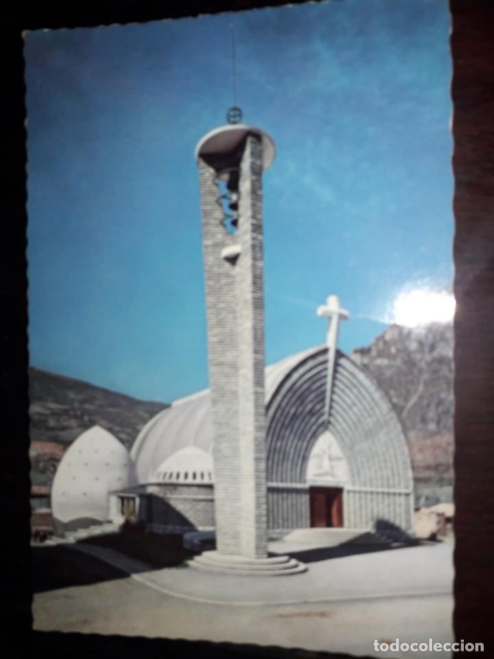 Postales: N&ordm; 41195 POSTAL PIRINEOS DE LERIDAPONT DE SUERT IGLESIA PARROQUIAL