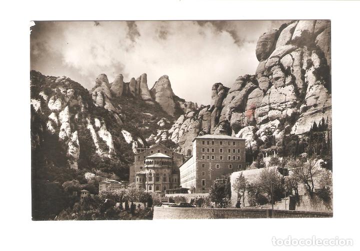 Postales: 1 postal de montserrat abside de la basilica