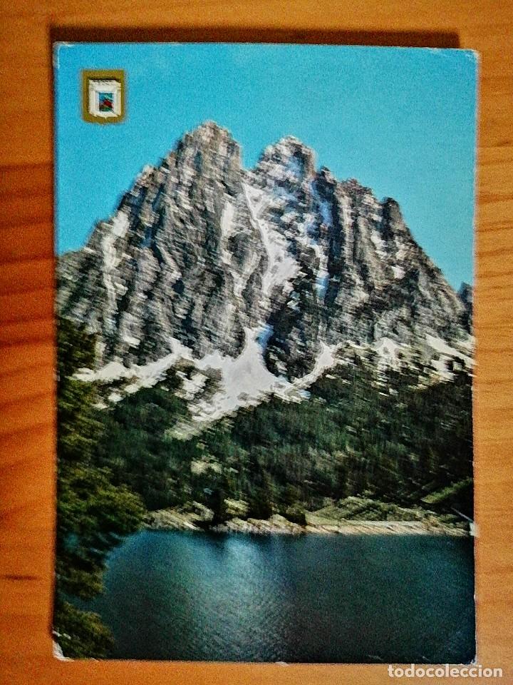 Postales: POSTAL - PIRINEO CATAL&Aacute;N - LERIDA - LAGO DE SAN MAURICIO Y ELS ENCANTATS