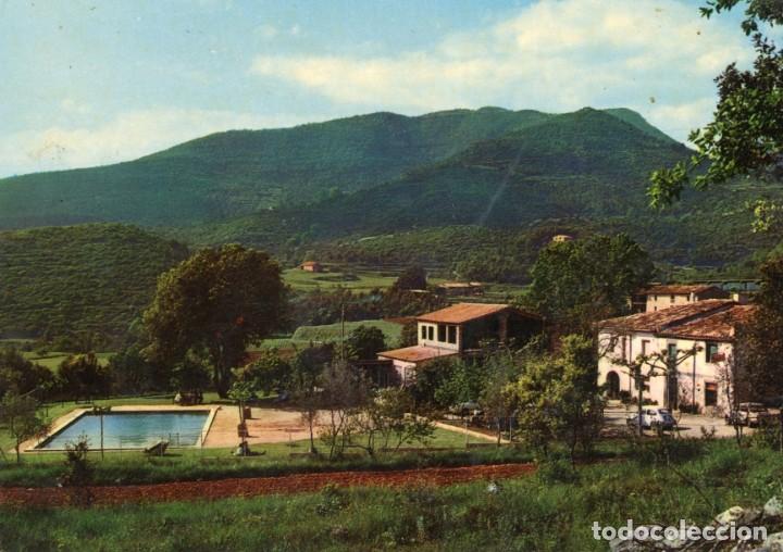 Postales: M00005 granollers de rocacorba vista general y restauranrt arnau 1972 genis n&ordm;2215