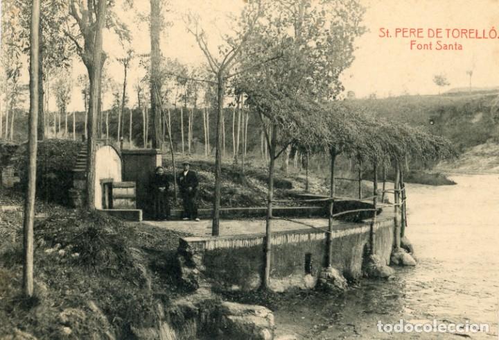 Postales: A00034 sant pere de torello font santa thomas