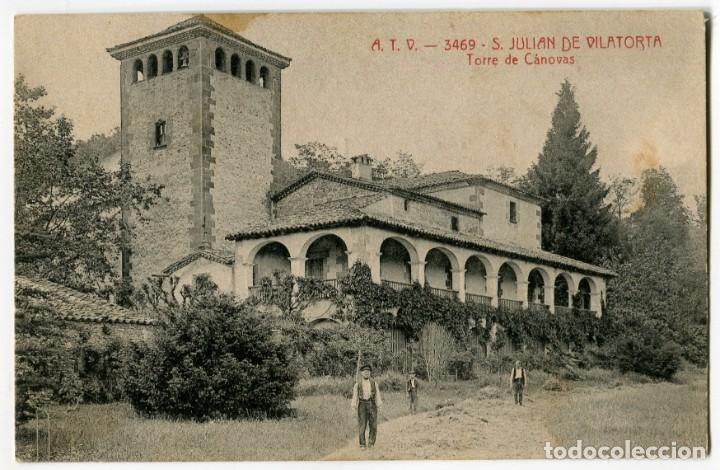 Postcards: A00069 3469 sant julia de vilatorta torre de canovas atv