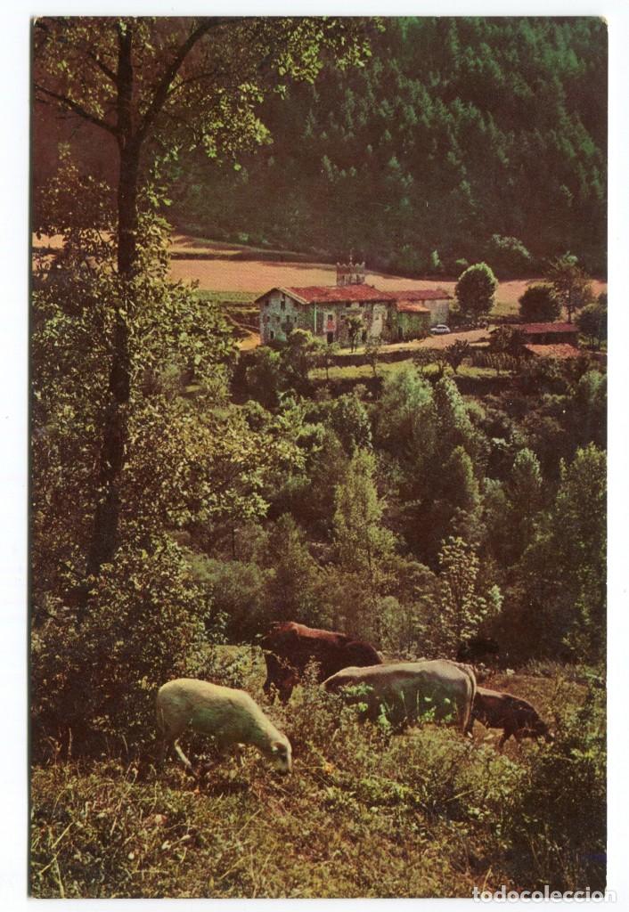 Postcards: M00020 bastanist al fondo el cadi 1959 campa&ntilde;a y puig ferran n&ordm;1173