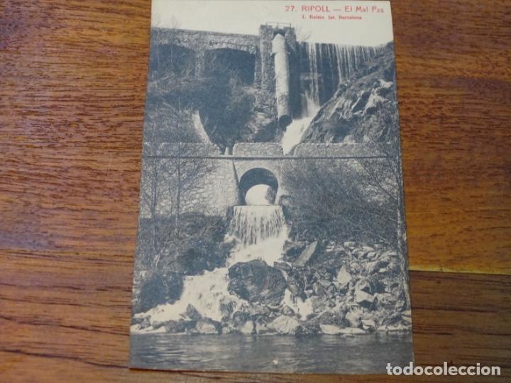 Postcards: RIPOLL.27.EL MAL PAS.ROISIN
