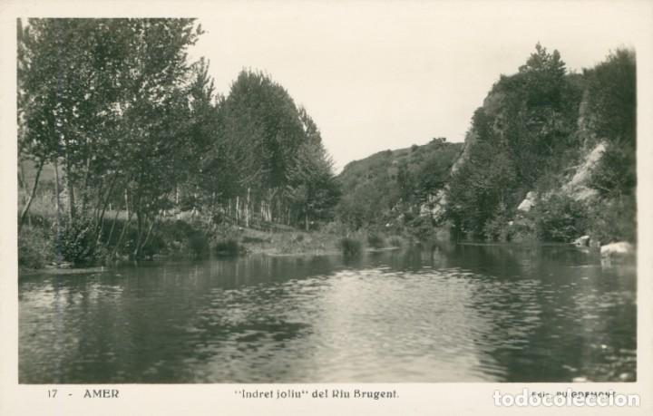 Postcards: a00241 Amer - Indret Joliu Del Riu Brugent - Puigdemont N&ordm;17