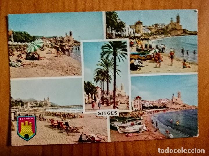 Postales: POSTAL - SITGES - DIVERSOS ASPECTOS. - Foto 1