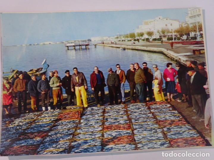 Postales: ANTIGUA POSTAL CPSM, COSTA BRAVA, ROSAS, SUBASTA PESCADO, VER FOTOS