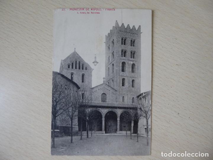 Cartes Postales: Postal Ripoll- Monasterio de Ripoll. Frontis, n&uacute;mero 22
