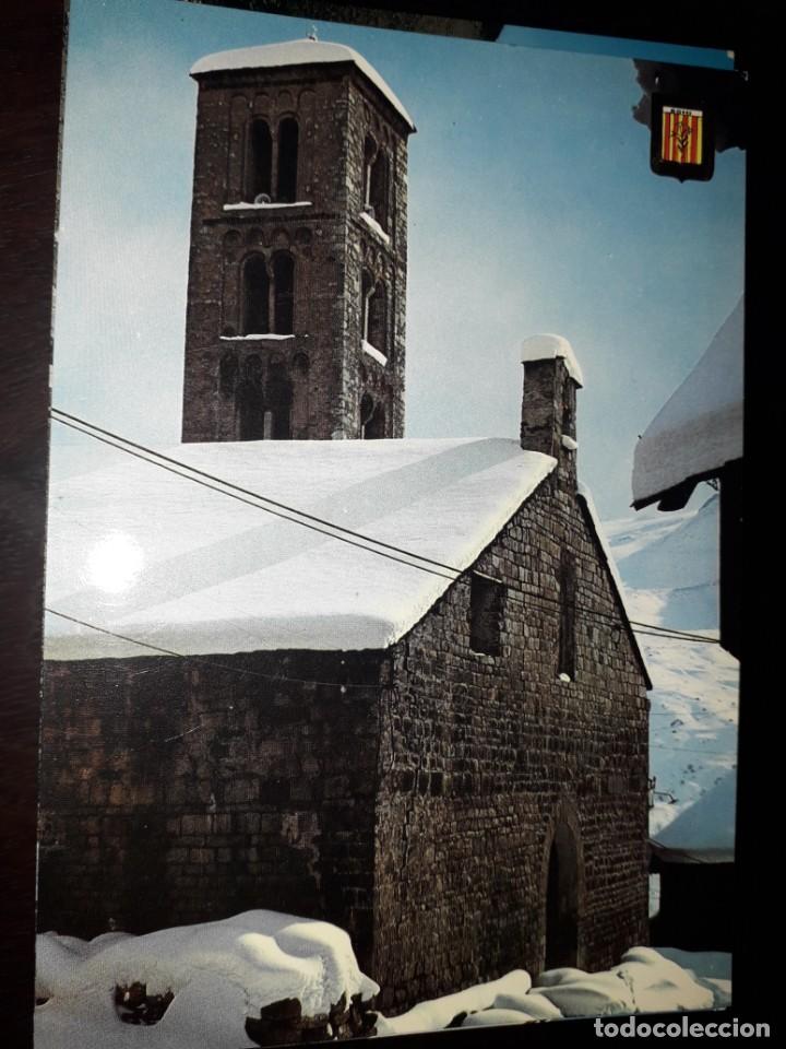 Postales: N&ordm; 41616 POSTAL PIRINEO CATALAN LERIDA VALL DE BOHI TAHULL IGLESIA SANTA MARIA