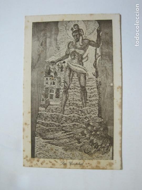 Postkarten: VILLANUEVA Y GELTRU-MOSAICO DE SANTIAGO PADROS EN LA ERMITA DE EUGENIO D'ORS-POSTAL ANTIGUA-(76.242)