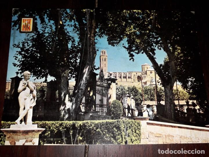 Postales: N&ordm; 3213 POSTAL LERIDA CAMPOS ELISEOS Y SEO ANTIGUA