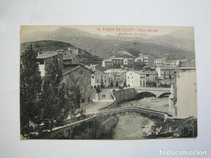 Postkarten: POBLA DE LILLET-VISTA PARCIAL-ROISIN-13-POSTAL ANTIGUA-(76.278)