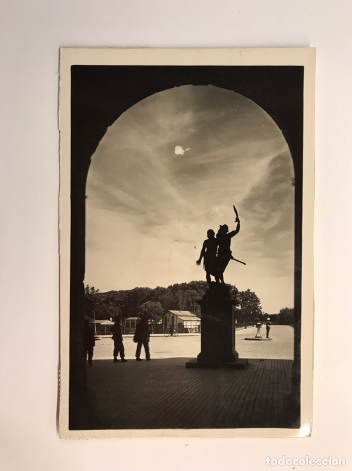 Postales: LERIDA. Postal No.26 Arco del Puente. Edic. Garcia Garrabella (a.1955) Circulada..