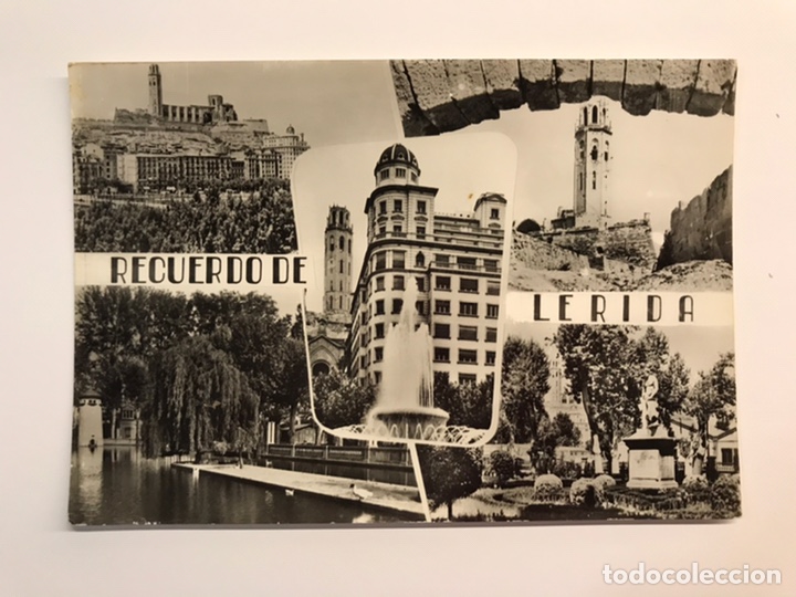 Postales: LERIDA, Postal No.10, Vista parcial, Seo Antigua, Campos El&iacute;seos.. SOBERANAS (h.1960?) S/C