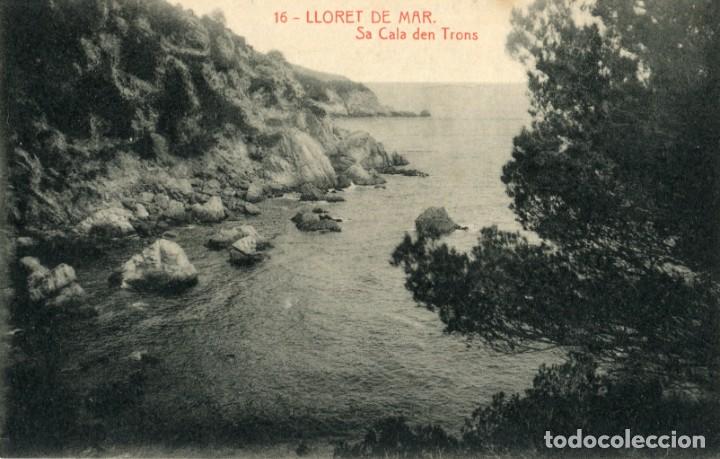 Postales: a01549 Lloret De Mar Sa Cala Den Trons Thomas N&ordm;16 - Foto 1
