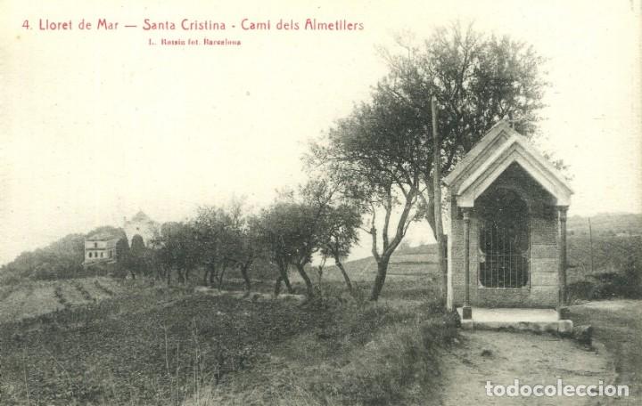 Postais: a01587 Lloret De Mar Santa Cristina Cami Del Almetllers Roisin N&ordm;4
