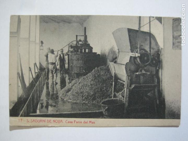 Postcards: SANT SADURNI DE NOYA-CASA FARRE DEL MAS-THOMAS-17-POSTAL ANTIGUA-(76.382)