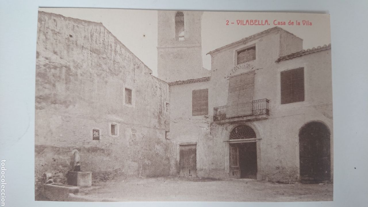 Postales: POSTAL DE VILABELLA CASA DE LA VILA - Foto 1