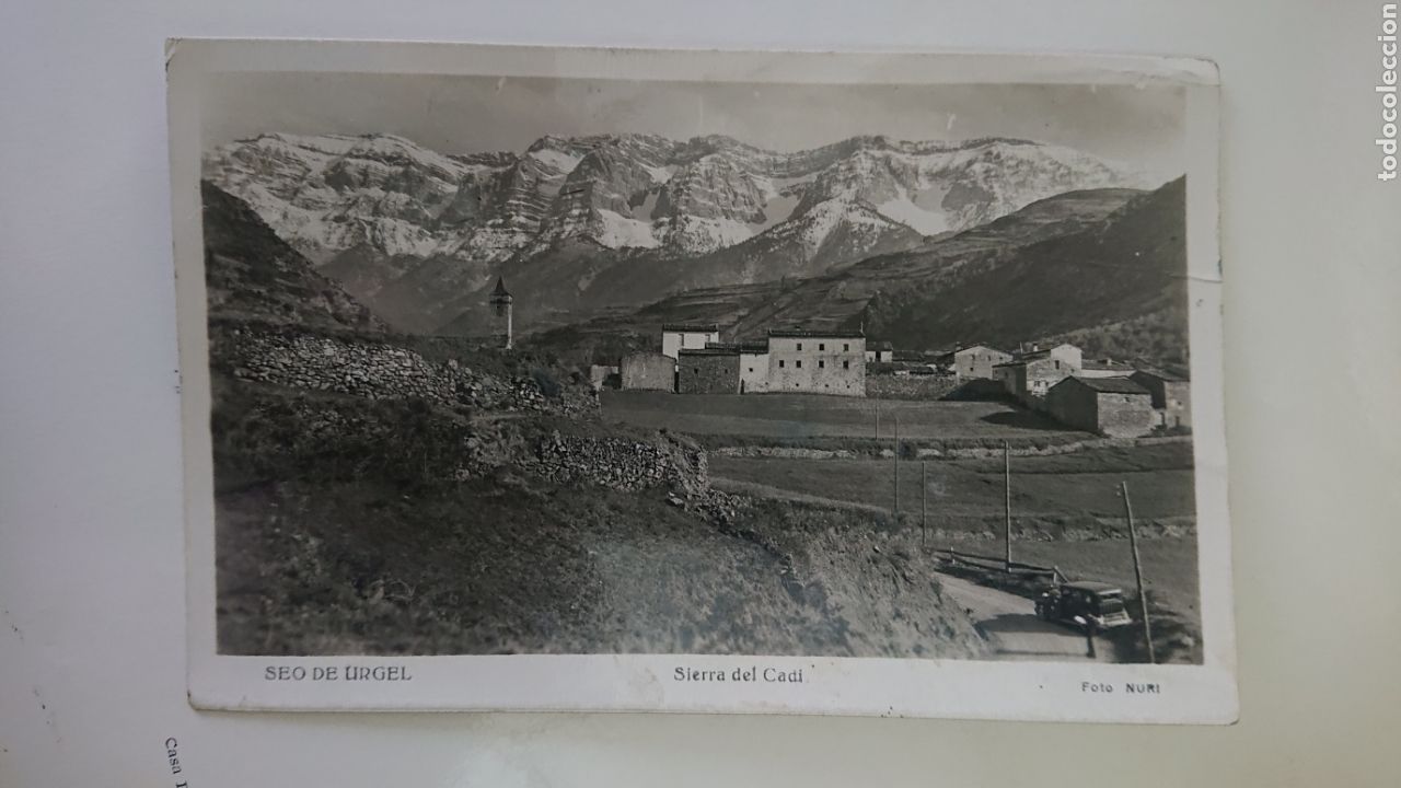 Postales: POSTAL DE SEO DE URGEL SIERRA DEL CADI