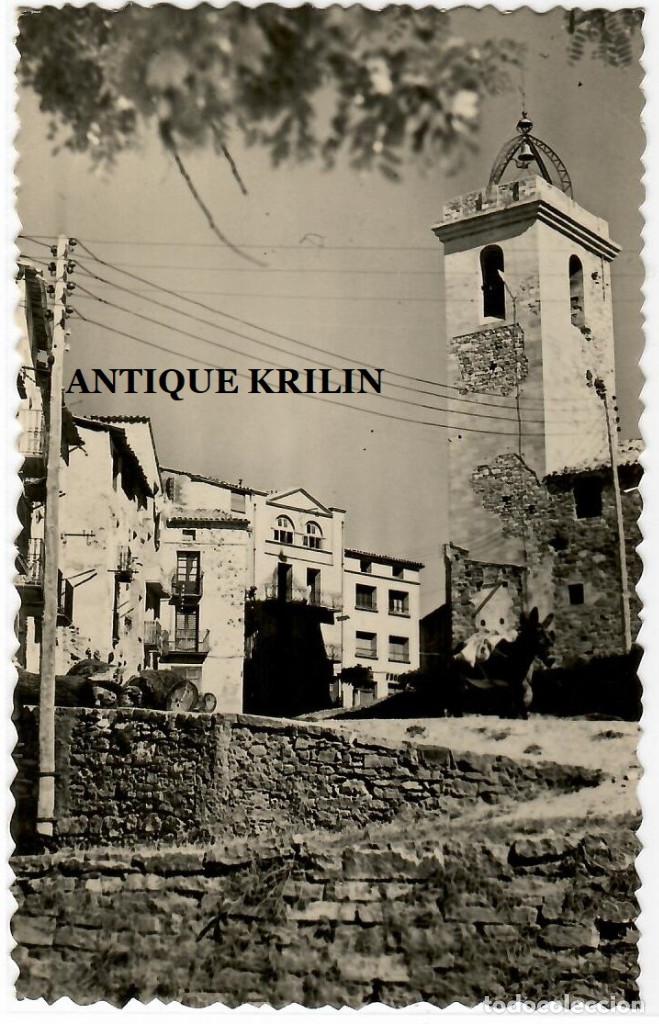 Postales: LLEIDA / ISONA / CAMPANARIO / EXCL. SEBASTIAN MARSA / FOTO CASA FIGUEROLA / FRANQUEADA
