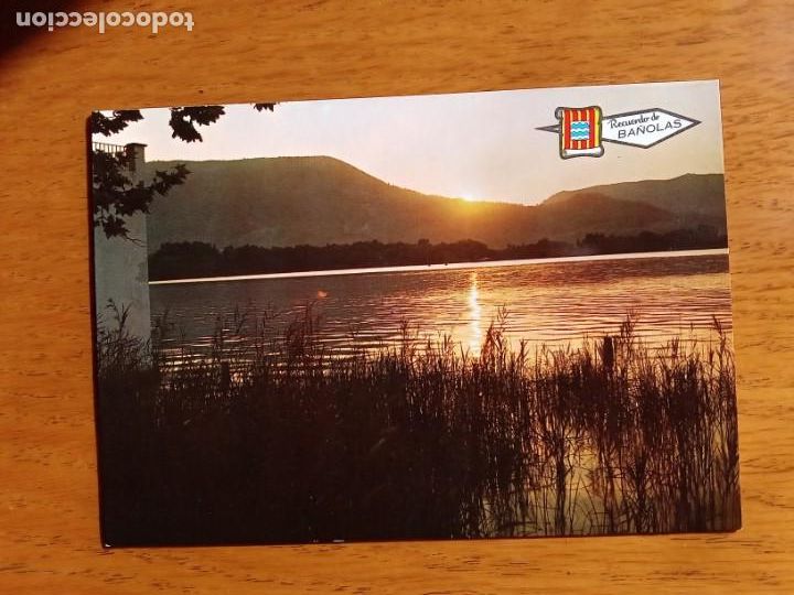 Postales: Ba&ntilde;olas.Atardecer en el lago. - Foto 1