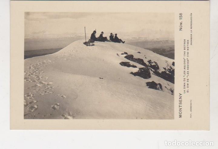 Postais: POSTAL MONTSENY LA CIMA DE LES AGUDES 1740 MTS FOTO ZERKOWITZ