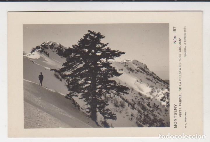 Postais: POSTAL MONTSENY VISTA PARCIAL DE LA CRESTA DE LES AGUDES FOTO ZERKOWITZ
