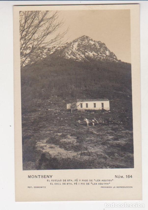 Postais: POSTAL MONTSENY EL COLL DE SANTA FE Y PIC DE LES AGUDES FOTO ZERKOWITZ