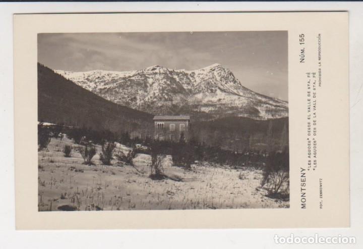 Postais: POSTAL MONTSENY LES AGUDES DES DE LA VALL DE STA. FE FOTO ZERKOWITZ