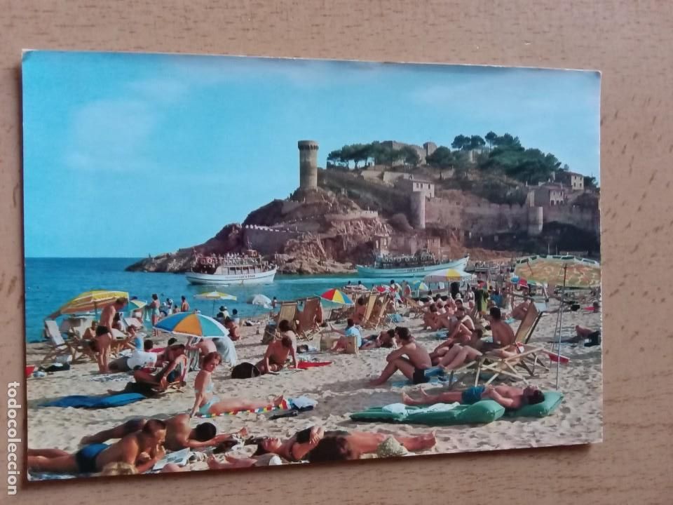 Postales: Tossa de Mar.La playa. - Foto 1