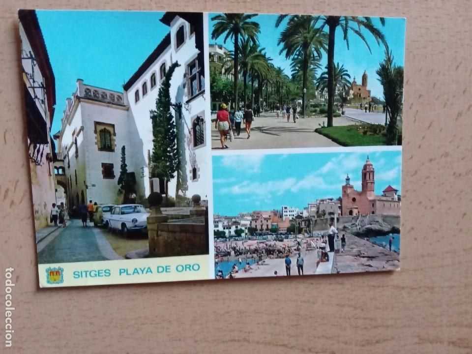 Postales: Sitges.Playa de oro. - Foto 1