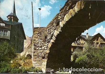Postales: POSTAL A COLOR 2133 ESTERRI DE ANEU PIRINEO CATALAN PUENTE ROMANICO 1970 EDICIONES ARRIBAS