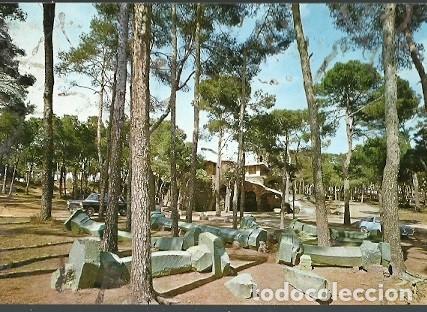 Postales: POSTAL A COLOR GAUDI SANTA COLOMA DE CERVELLO CRIPTA DE LA COLONIA GUELL VISTA GENERAL ED BEASCOA