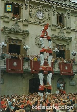 Postales: POSTAL A COLOR N&ordm; 5436 VILAFRANCA DEL PENEDES ELS CASTELLERS