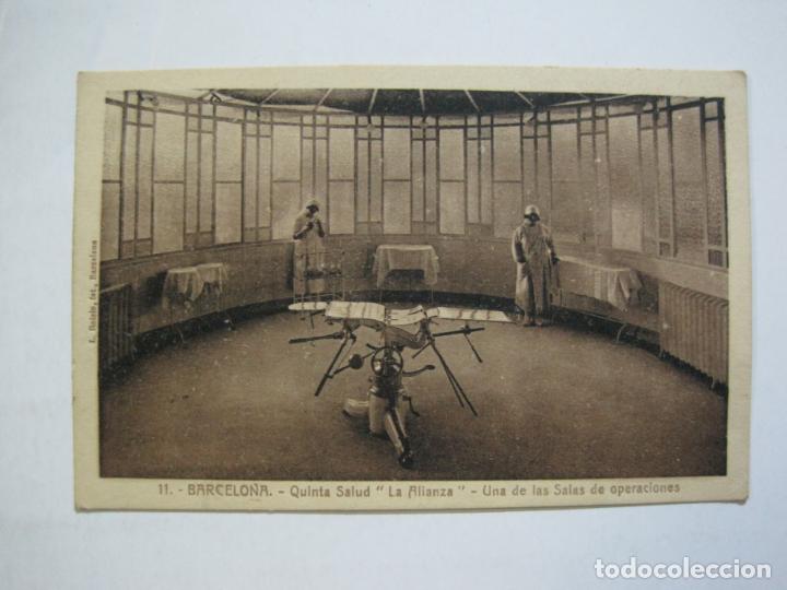 Cartes Postales: BARCELONA-QUINTA SALUD-LA ALIANZA-SALA DE OPERACIONES-ROISIN-11-POSTAL ANTIGUA-(76.590)