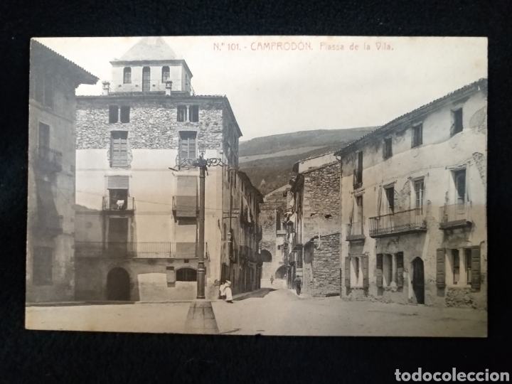Postales: Postal camprodon plassa de la vila - Foto 1