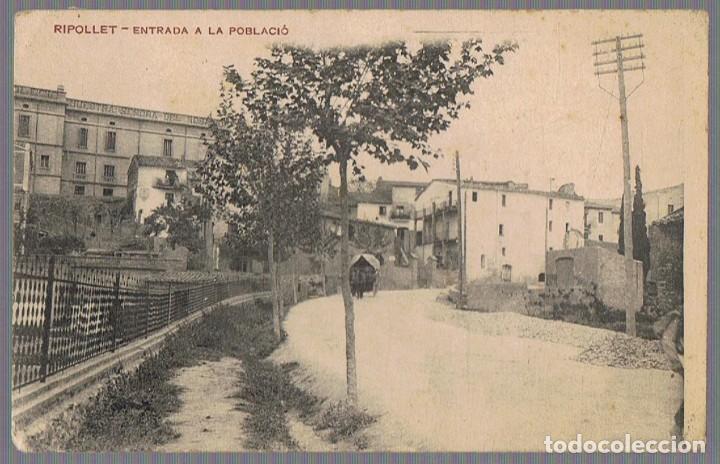 Postkarten: POSTAL RIPOLLET ENTRADA A LA POBLACI&Oacute;N