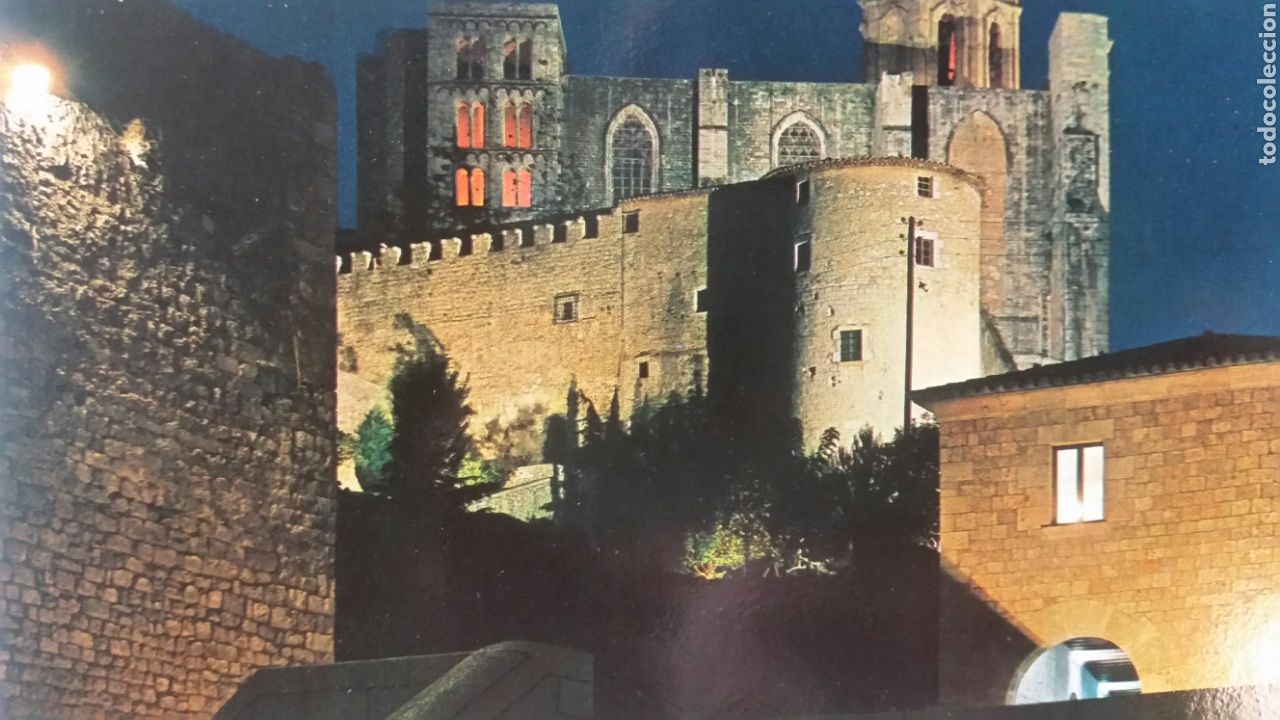 Postales: Gerona postal sin circular - Foto 1