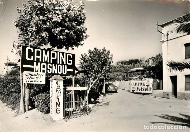 Cartoline: a04833 El Masnou Camping Exclusiva Camping N&ordm;3 pepsi vw escarabajo