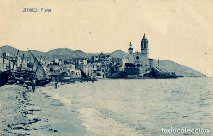 Postales: a04861 4240 Sitges Playa Thomas N&ordm;4240 - Foto 1